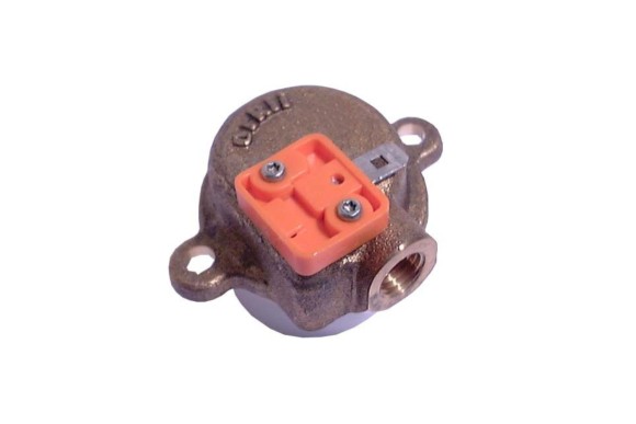 Electrovalvula apertura calentador Junkers roja