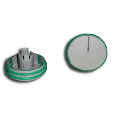 Mando calentador Vaillant gris rayado verde obsole
