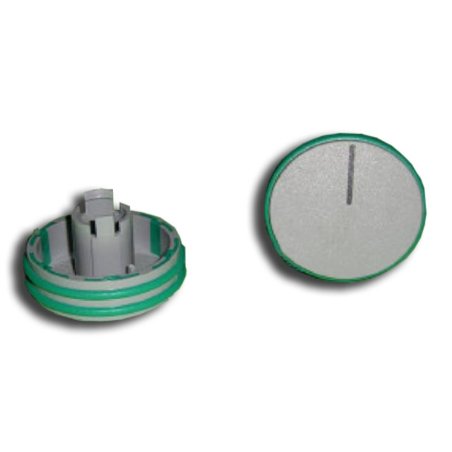 Mando calentador Vaillant gris rayado verde obsole