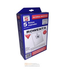 Bolsas aspirador Rowenta ZR0015 Artec-2 (5 uds.)