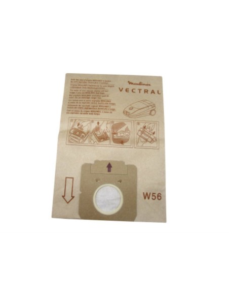 Bolsas aspirador Moulinex Vectral (5 uds.)