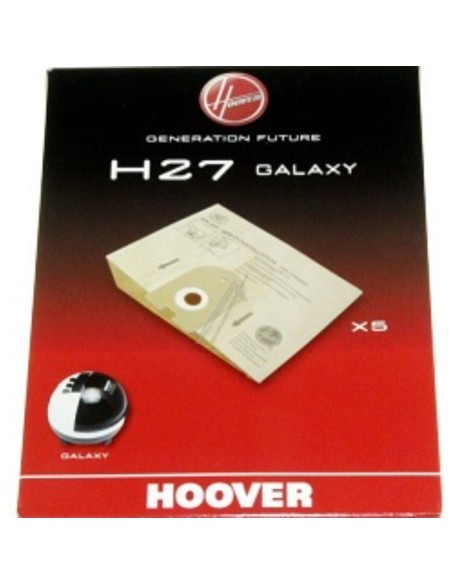 Bolsa aspirador Hoover Galaxy 1000 (5 uds.)