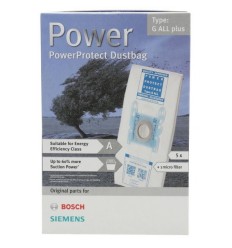 Bolsa aspirador Bosch G All - plastico 4+filtro