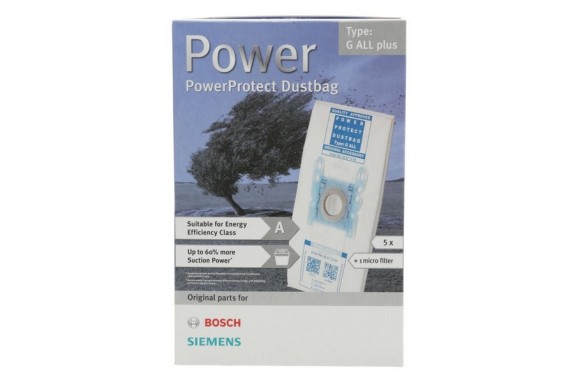Bolsa aspirador Bosch G All - plastico 4+filtro