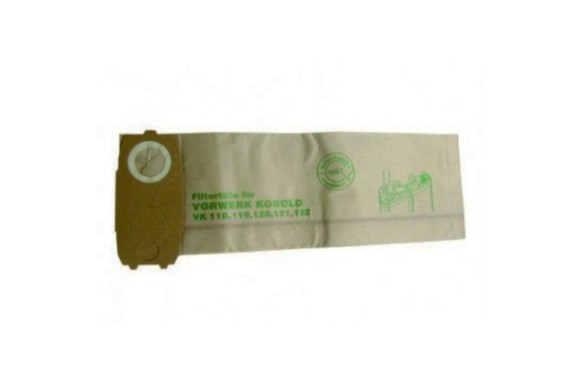 Bolsa aspirador Vorwerk VK118-119-120-121 5 uds.