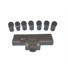Cepillo universal aspiradora c/ruedas 7 acoples