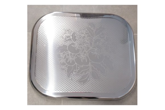 Cubreencimera vitro acero tomates 59x50x2 cm *TARA