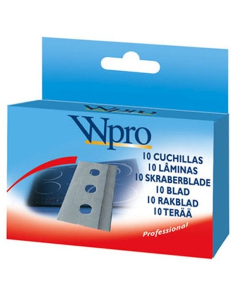 Cuchillas rasqueta vitroceramica 10 unidades