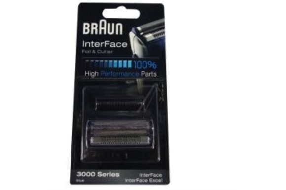 Lamina + cuchilla afeitadora Braun serie 3000