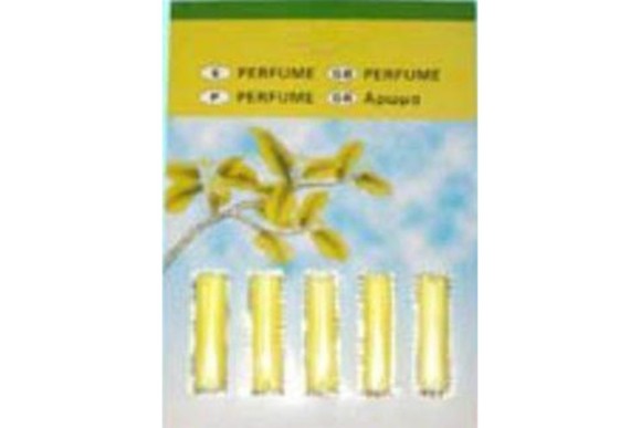 Ambientador perfume bolsa de aspirador 5 unidades