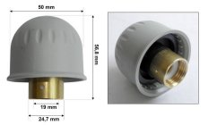 Tapon vaporetta Polti 1/2 H gris