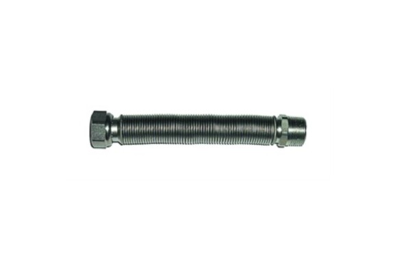 Latiguillo extensible de acero 3/4 M-H 175 400mm.