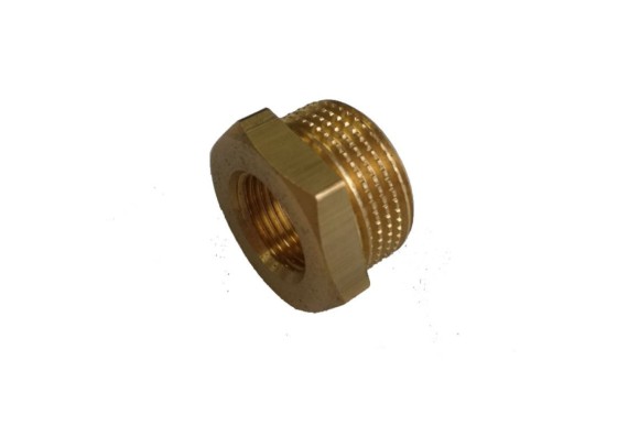 Racord de laton 3/4 m x 3/8 h
