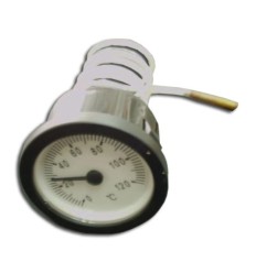 Termometro 0-120° d.52mm (1m)