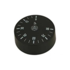 Boton de mando con regulacion 0-90° d.42mm negro