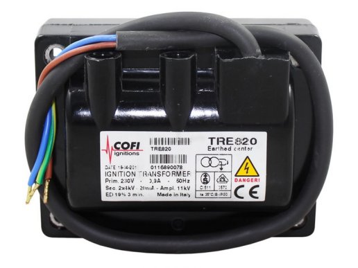 Transformador quemador COFI TRE820 2x4000v 20%