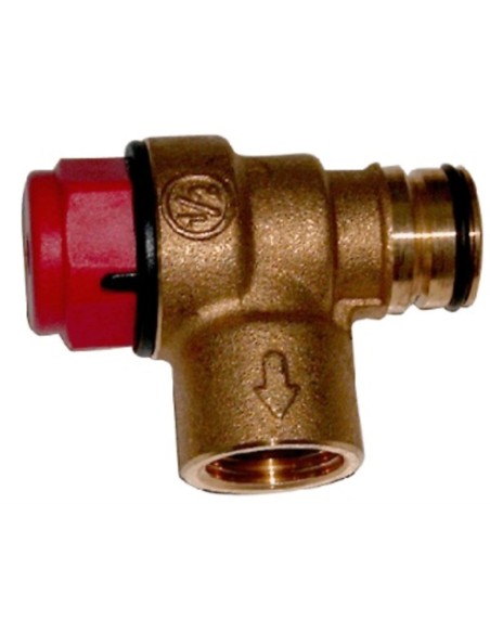 Valvula de seguridad 1/2 h-torico 3 bar Beretta