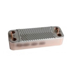 Intercambiador placas Saunier 172mm 10p compatible