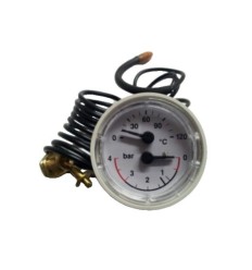 Termohidrometro Immergas 0-120° 0-4 40mm 1/4