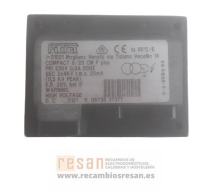 Transformador COFI 8/20 CM 20% 2x4000