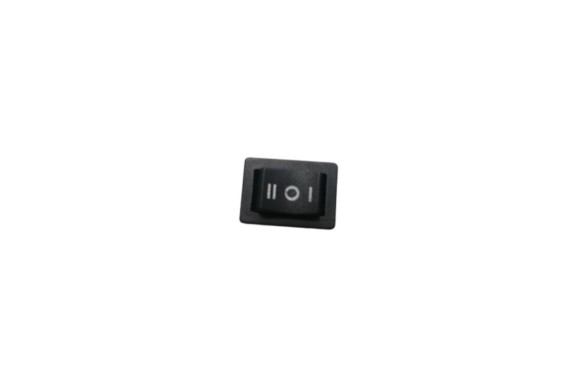 Interruptor unipolar 13x19mm 3 posiciones 1-0-2