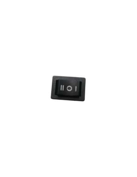 Interruptor unipolar 13x19mm 3 posiciones 1-0-2