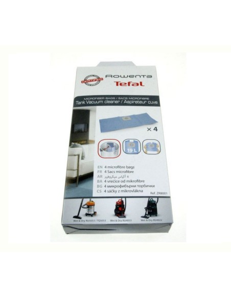 Bolsa aspirador Rowenta ZR8001 (x4)