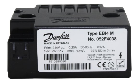Transformador Danfoss EBI M 2x7.5Kv * ver 052F4030