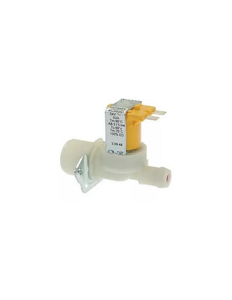 Electrovalvula 1 via 180º 24V AC DC tubo 13mm
