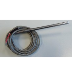 Sonda PT100 3 hilos 1,5 metos 6x100mm. Vetrotrex
