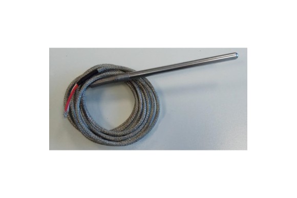 Sonda PT100 3 hilos 1,5 metos 6x100mm. Vetrotrex