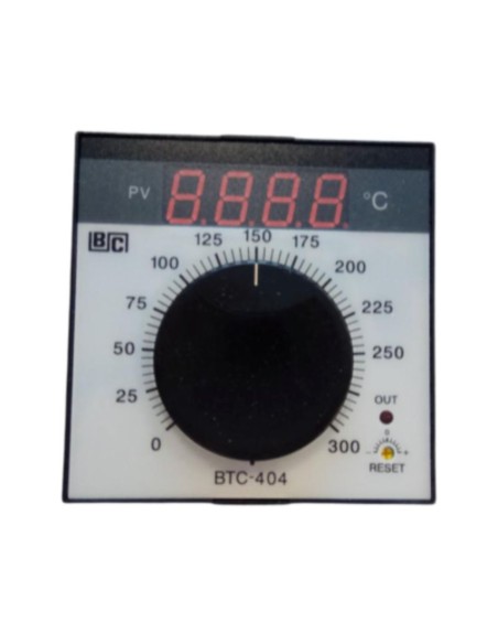 Controlador BTC404 300ºC PT100 92x92mm