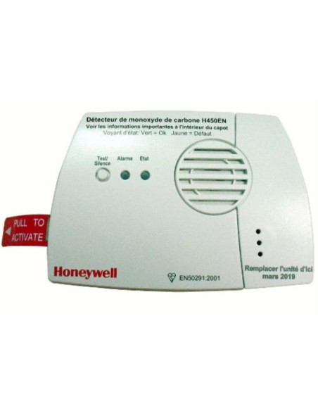 Detector moNOXido de carbono Honeywell