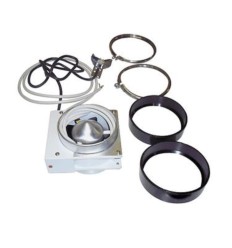Kit tiro forzado calentador tubo 110mm 2.75m3/min.
