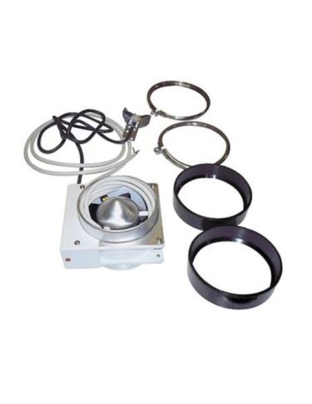 Kit tiro forzado calentador tubo 110mm 2.75m3/min.