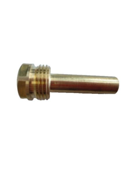 Vaina termostato d:10x11 -- 50 mm rosca 1/2"