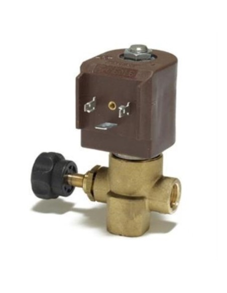 Electrovalvula CEME con regulador 1/4 12W 230V