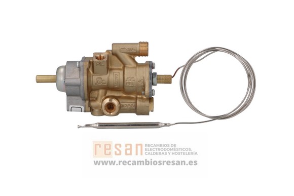 Grifo de gas termostatico PEL 25ST 100-200ºC