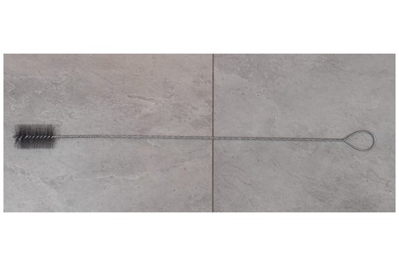 Cepillo limpieza acero 70x100mm  100 cm largo