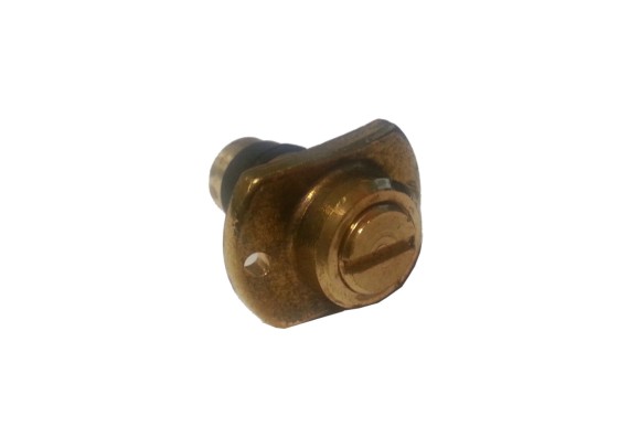 Tapon analisis toma combustion laton 15mm coaxial