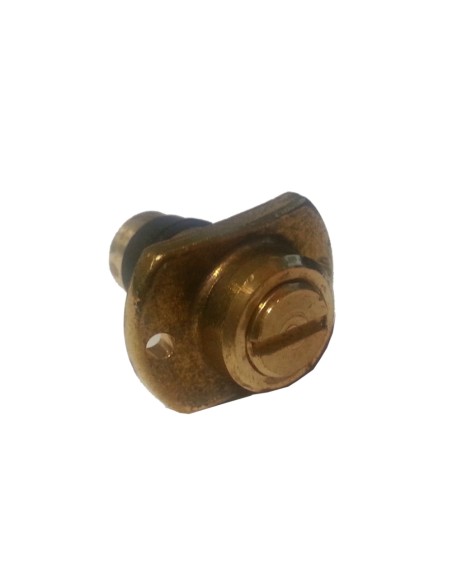 Tapon analisis toma combustion laton 15mm coaxial