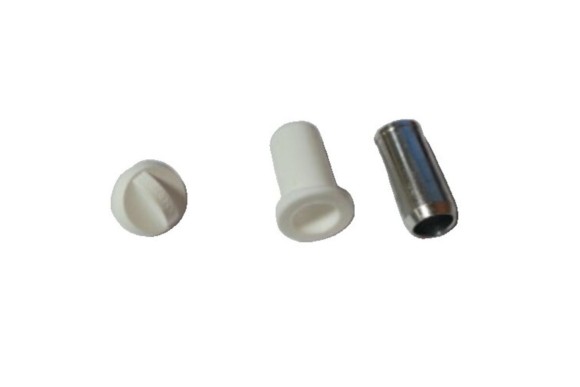 Toma analisis combustion condensacion INOX 16mm