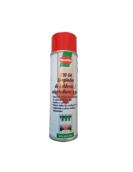 Spray limpiador calderas gas sotin 230ga 500ml