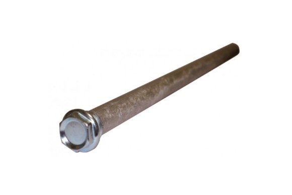 Anodo de magnesio 400mm c/ tapon 3/4 m