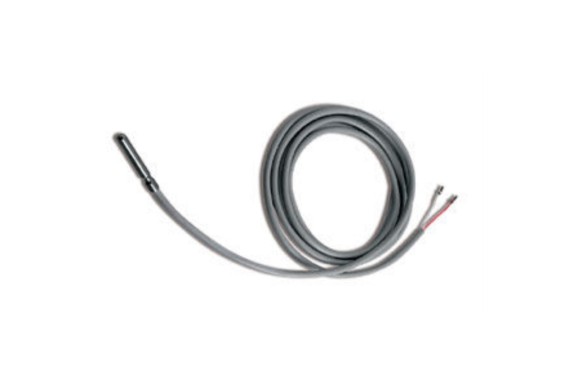 Sonda de temperatura PT100 6x100 mm. 2 hilos 1.5 m