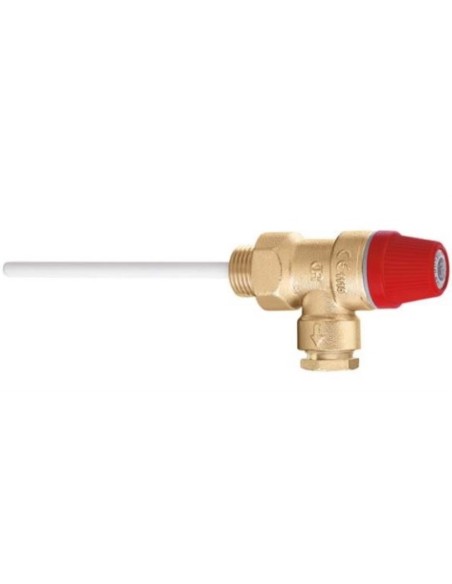 Valvula seguridad combinada 1/2M 3 bar