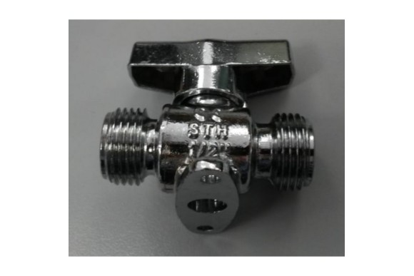 Valvula esfera gas V82 1/2" M-M