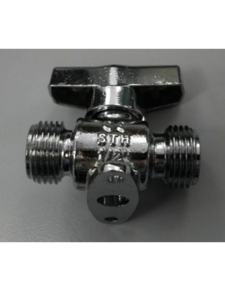 Valvula esfera gas V82 1/2" M-M
