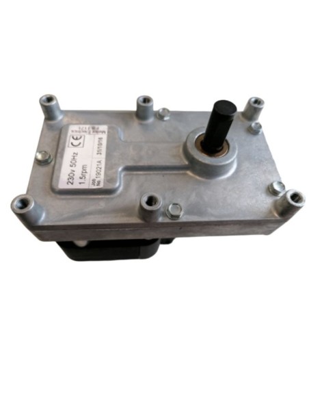 Motor reductor 1.5 rpm mellor CA7025 eje 9.5x8.3mm