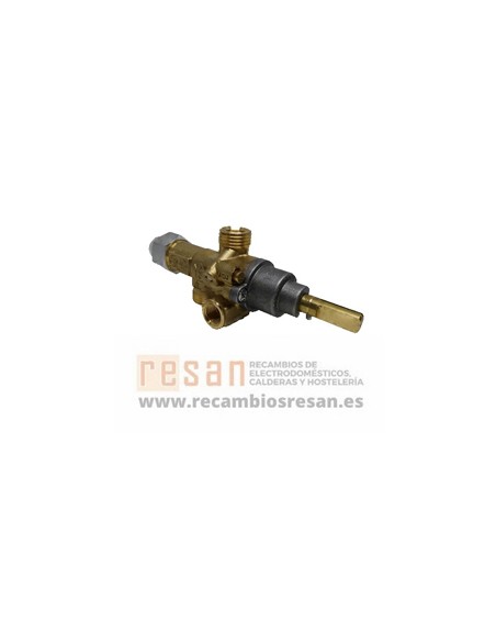 Grifo Gas Pel 21S eje 8x6,5mm L:22mm ch. izq